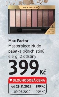 Paletka očních stínů Masterpiece Nudes Max Factor