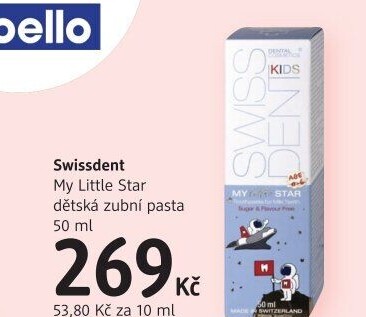 Pasta na zuby dětská Swissdent