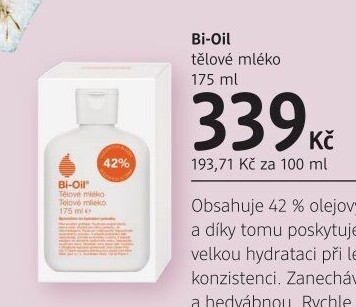 Tělové mléko Bi-Oil