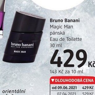 Toaletní voda pánská Magic Man Bruno Banani