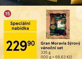 Balíček sýrů Gran Moravia