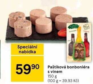 Paštika bonboniéra Pâté du Chef