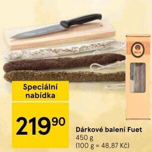 Salám Fuet - dárkové balení