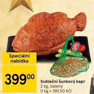Šunka sváteční kapr