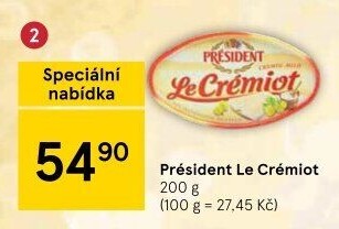 Sýr Le Crémiot Président