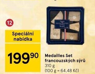 Sýry francouzské Medailles