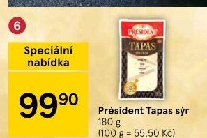 Sýry Tapas Président