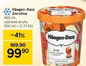 Zmrzlina v kelímku Häagen-Dazs