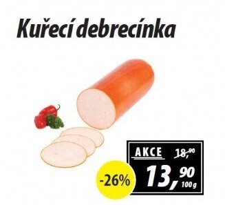 Debrecínka kuřecí