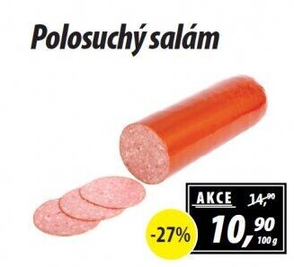 Polosuchý salám