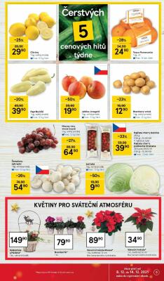 akční leták Tesco 8.12.2021-14.12.2021