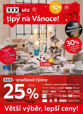 akční leták XXXLutz 6.12.2021-19.12.2021