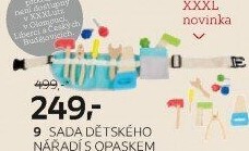 SADA DĚTSKÉHO NÁŘADÍ - OPASEK S NÁŘADÍM