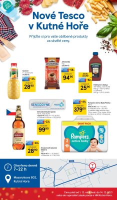 akční leták Tesco 8.12.2021-14.12.2021