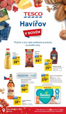 akční leták Tesco 8.12.2021-14.12.2021