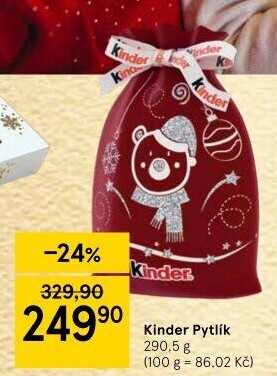 Balíček vánoční Kinder