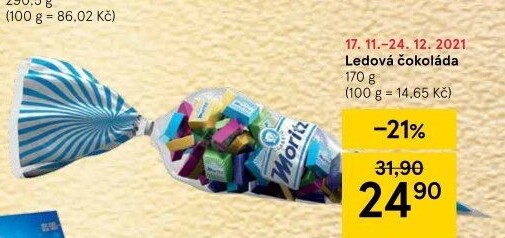 Čokoláda ledová Moritz