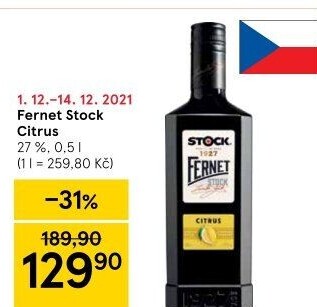 Fernet Stock Citrus