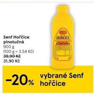 Hořčice plnotučná Senf