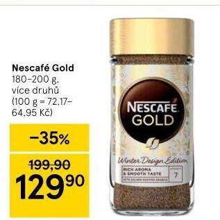 Instantní kávy Nescafé Gold