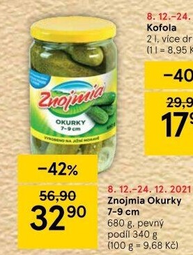 Okurky Znojmia
