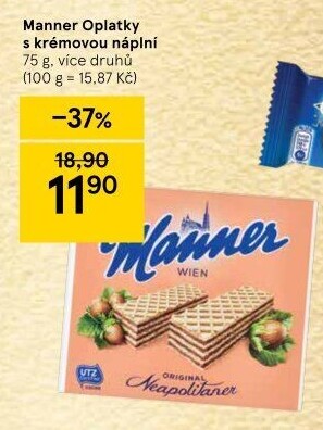 Oplatky Manner