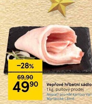 Sádlo vepřové syrové