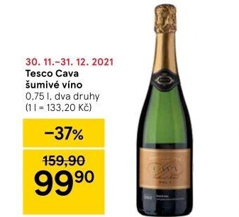 Sekty Cava Tesco