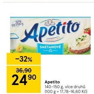 Sýr tavený Apetito