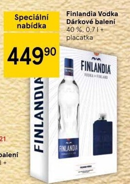 Vodka Finlandia- dárkové balení