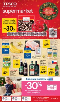 akční leták Tesco 8.12.2021-14.12.2021