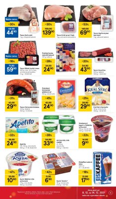akční leták Tesco 8.12.2021-14.12.2021