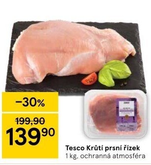 Krůtí prsní řízky Tesco
