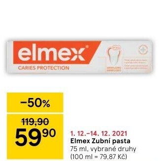 Pasty na zuby Elmex