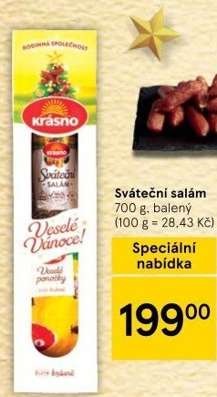 Salám sváteční Krásno