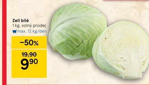 Zelí hlávkové bílé