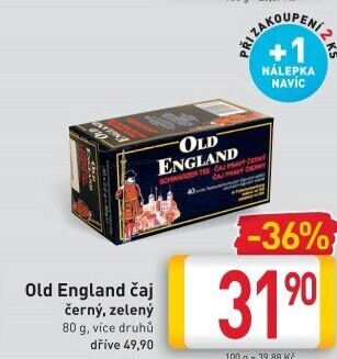 Čaj černý Old England