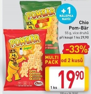 Snack PomBär Chio