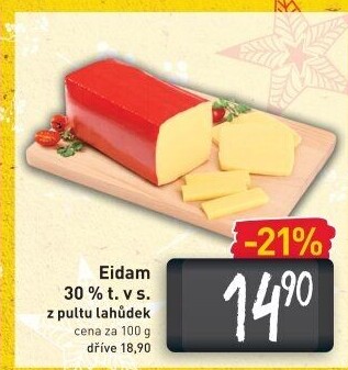 Sýr Eidam 30%