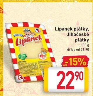 Sýry Lipánek Madeta