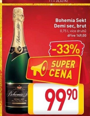 Bohemia Sekt Demi Sec