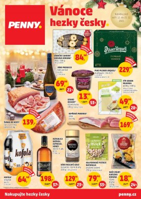 akční leták Penny Market 9.12.2021-23.12.2021