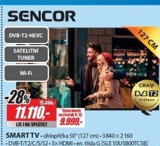 SLE 50US800TCSB UHD SMART TV SENCOR