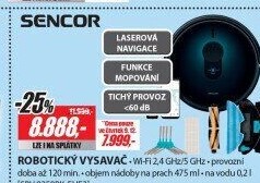 SRV 9250BK-EUE3 robotický vysavač SENCOR