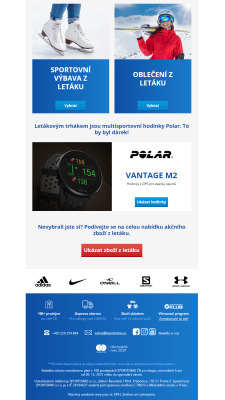 akční leták Sportisimo 9.12.2021-14.12.2021