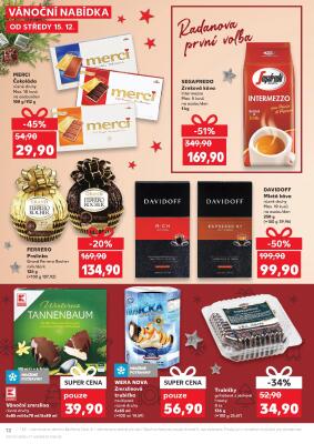 akční leták Kaufland 15.12.2021-19.12.2021