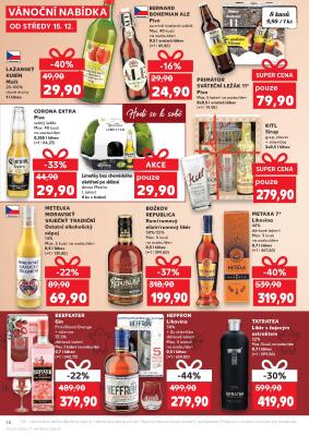 akční leták Kaufland 15.12.2021-19.12.2021