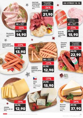 akční leták Kaufland 15.12.2021-19.12.2021