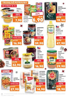 akční leták Kaufland 15.12.2021-19.12.2021