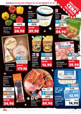 akční leták Kaufland 15.12.2021-19.12.2021